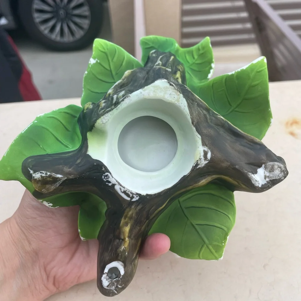 White Gardenia Flower porcelain figurine